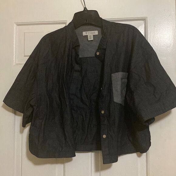 Guess soft denim top - Picture 1 of 3